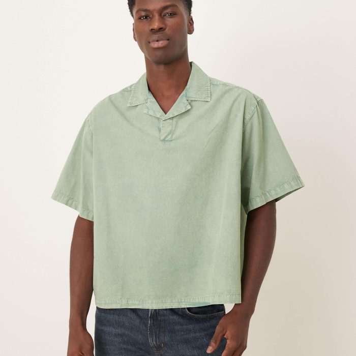 ASOS DESIGN boxy oversized overhead shirt