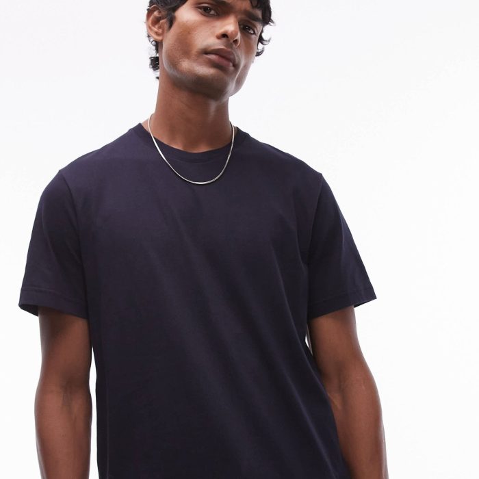 ASOS DESIGN muscle fit t-shirt in black mesh