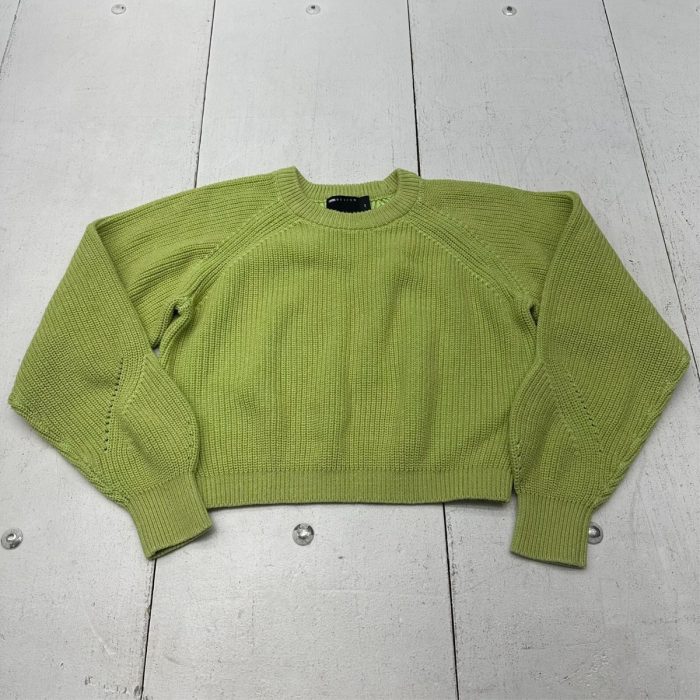 ASOS DESIGN knitted crew neck jumper with colour