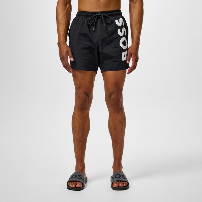 Boss Octopus swim short in black